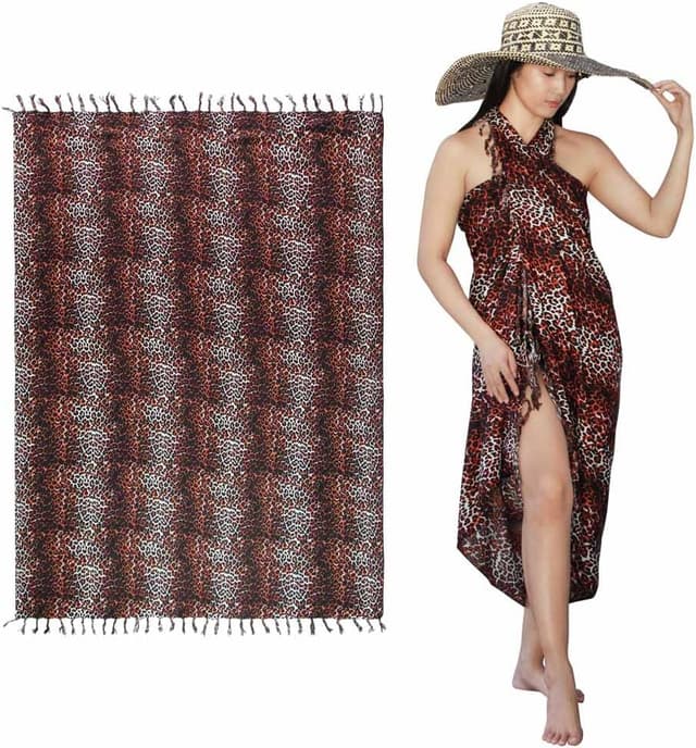 Detalle 2 de Sarong Wickelrock Sarong Tuch, ca. 170 x 110 cm