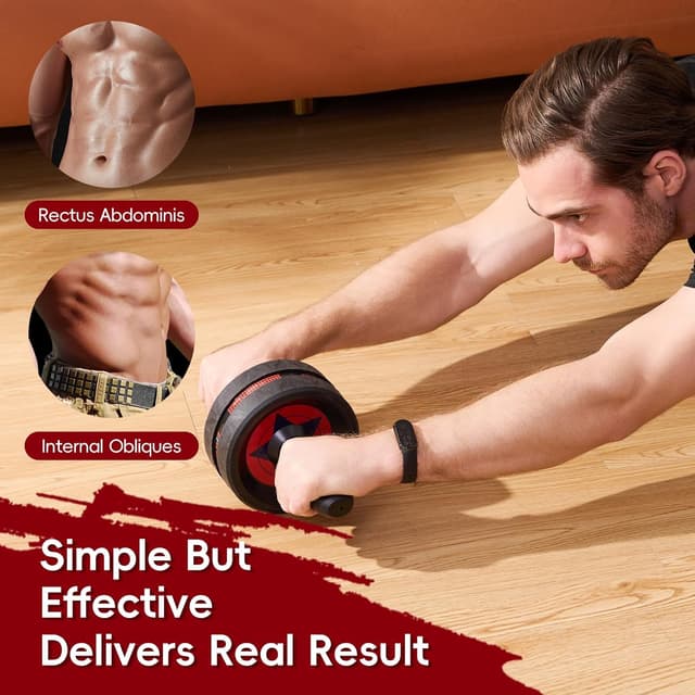 Detalle de EnterSports Ab Rollers Ab Trainer 272kg