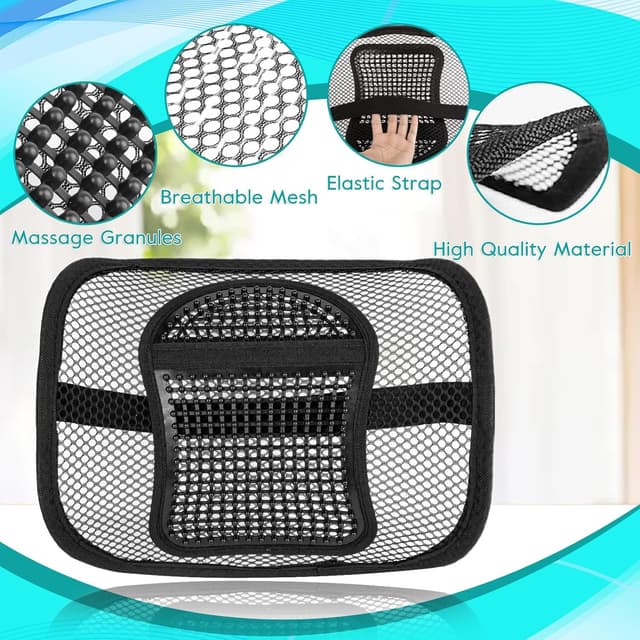 Thumbnail 5 de m zimoon Mesh Lumbar Support for Office Chair