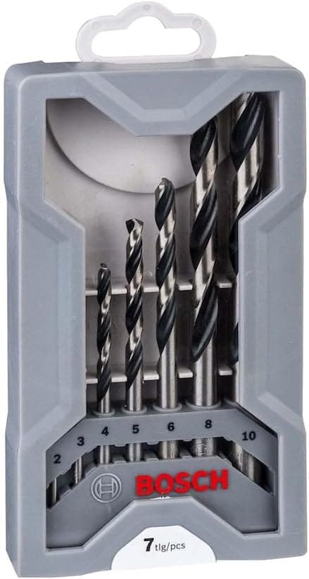 Detalle de Bosch Professional 7pc HSS Twist Drill Bit PointTeQ (for Metal) Ø 2–10 mm