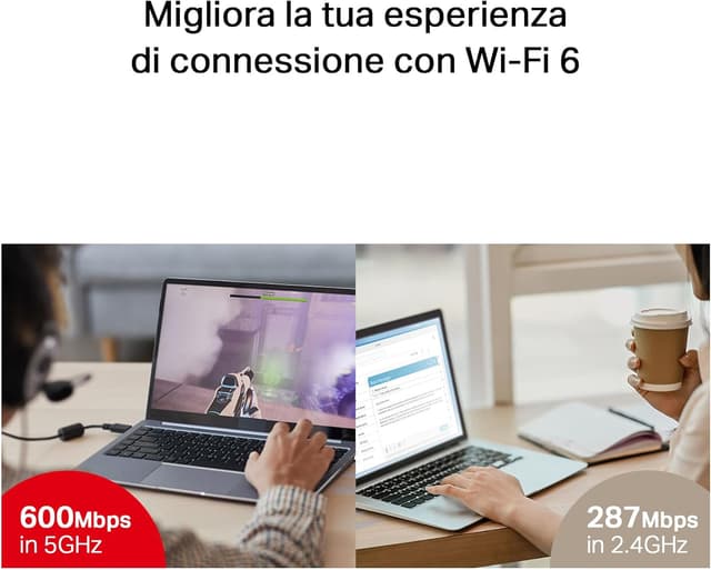 Detalle de Mercusys TP-Link MA60XNB Chiavetta Wi‑Fi AX900 per PC