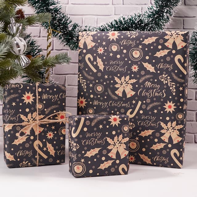 Thumbnail 3 de Christmas Wrapping Paper Roll 43cm x 15m