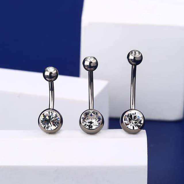 Thumbnail 6 de OUFER 14G 14 mm Piercing nombril Titane