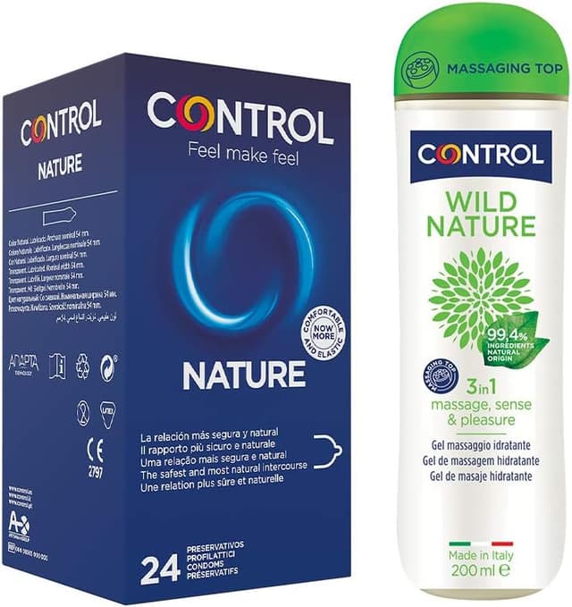 Imagen de Control Natural Mix 24 preservativi e gel đź’‹ en OfertitasTOP