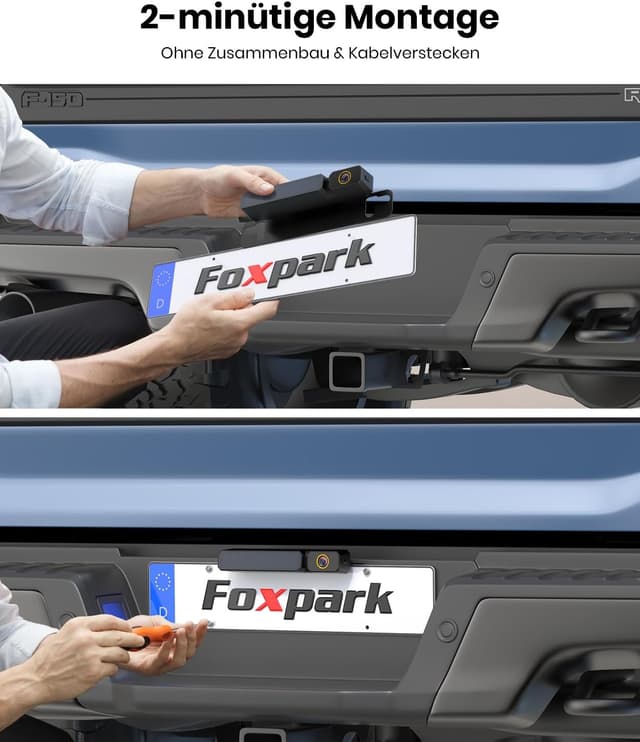 Thumbnail 1 de Foxpark Solar Rückfahrkamera 5 Zoll