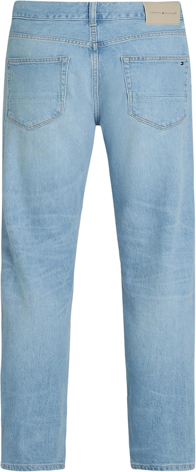 Detalle 2 de Tommy Hilfiger Men’s Denton Heron Blue Straight Leg Jeans