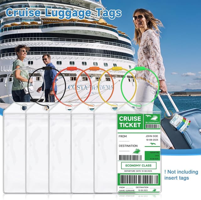 Detalle 2 de Alyvisun 6 Pièces Porte-Étiquettes Croisière