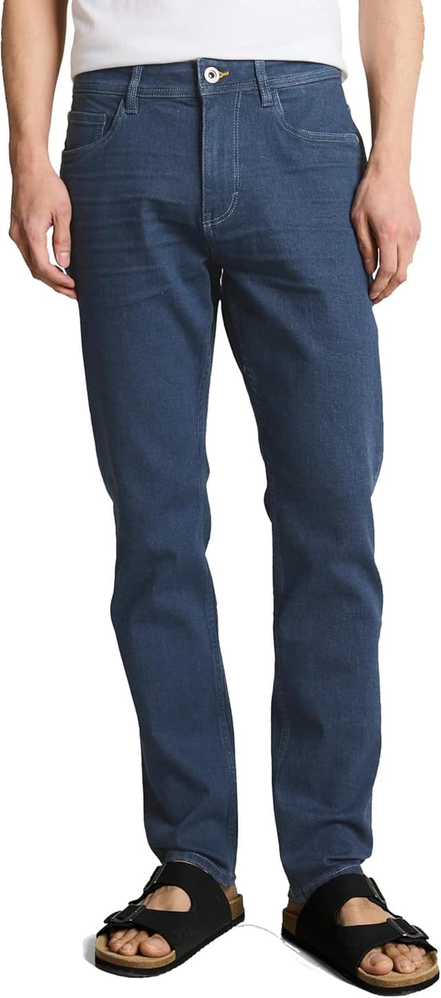 Detalle 2 de TOM TAILOR Herren TTJOSH Regular Slim Jeans mit Stretch (Five-Pocket)