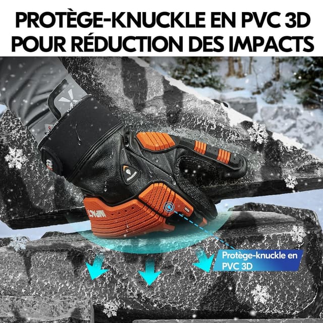 Thumbnail 4 de Vgo CA7722FLWP gants -20 ℃