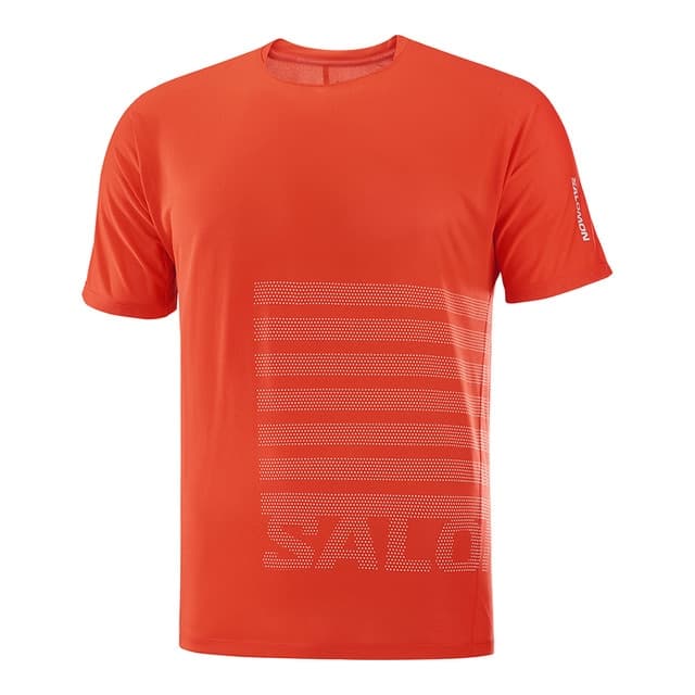 Thumbnail 2 de Salomon Sense Aero Graphic: camiseta de hombre ultraligera para running