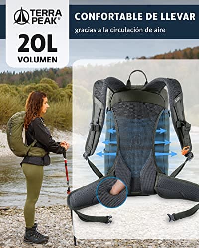 Thumbnail 4 de Terra Peak® Sac à dos 30 L respirant ⚙