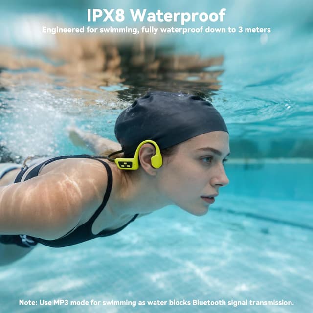 Detalle 2 de sunvito Bone Conduction Swimming Headphones