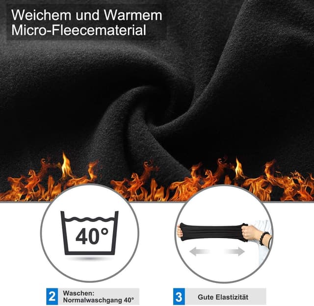 Thumbnail 1 de HASAGEI Winddichter Fleece-Schlauchschal für Outdoor
