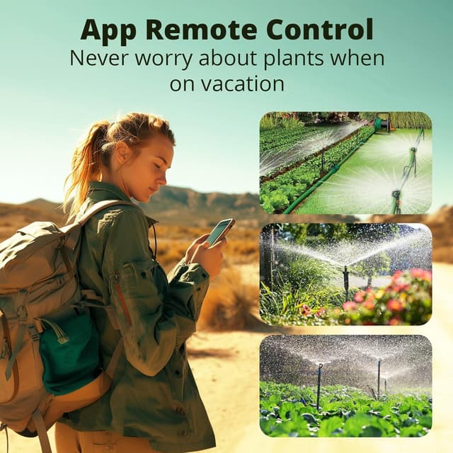 Detalle de SONOFF Computer Irrigazione Automatic 2-Pack con Zigbee 3.0: programmazione e controllo per riego