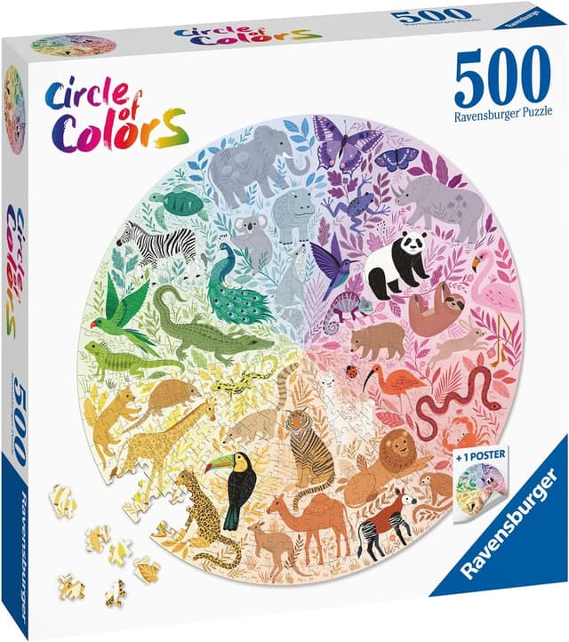 Thumbnail 6 de Ravensburger Puzzle Rond 500 pièces