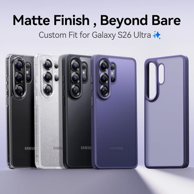 Detalle 2 de CASEKOO Cobalt Violet S26 Ultra Case 16FT