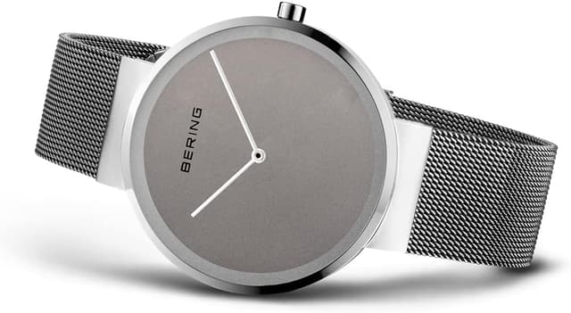 Detalle 2 de BERING Quarz Armbanduhr „Quarz Uhr“ (39 mm) mit Saphierglas und 5 ATM – Unisex 14539