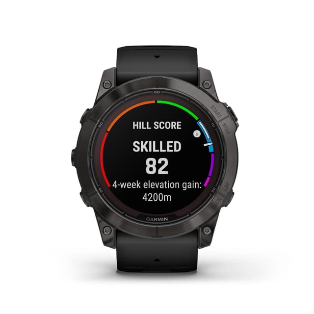 Detalle de Garmin Fenix 7X Pro Zafiro Solar (Reacondicionado a estrenar) con Power Sapphire solar