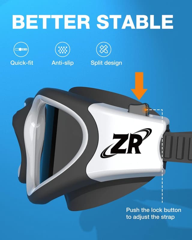 Detalle de ZIONOR G1 polarisierte Schwimmbrille (beschlagfrei) für Unisex & Erwachsene