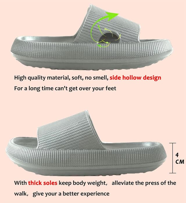 Detalle de Coswind Ciabatte Nuvola in EVA per mare e doccia, antiscivolo e morbidezza Coswind “Nuvola”