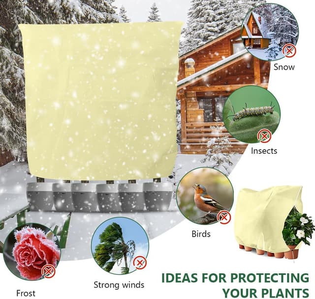 Thumbnail 6 de OFFCUP Plant Fleece Frost Protection Cover