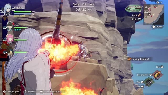 Detalle de Rune Factory: Guardians of Azuma para Nintendo Switch 2 (Marvelous Europe)