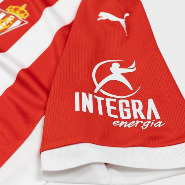 Thumbnail 4 de Puma Camiseta fútbol Niño Oficial Real Sporting 2024-25