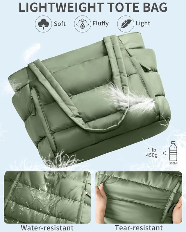 Thumbnail 5 de Puffer Tote Bag for Women ⌛