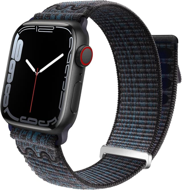 Detalle de GZ GZHISY Sport Loop Nylon Band for Apple Watch (38mm–49mm, Ultra 2, Series 9/8/7/6 SE/5/4/3/2/1)
