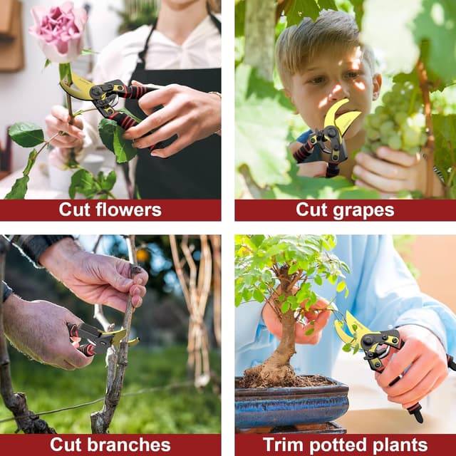 Thumbnail 4 de JiveSnip Tijeras de Jardín Titanio apertura ajustable