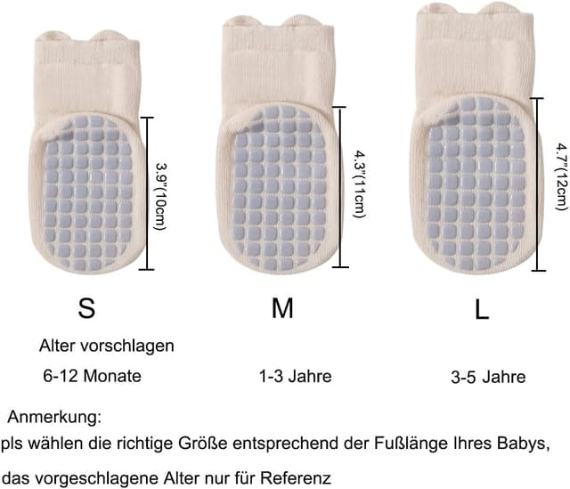 Detalle 2 de Exemaba Rutschfeste Socken 5 Paar