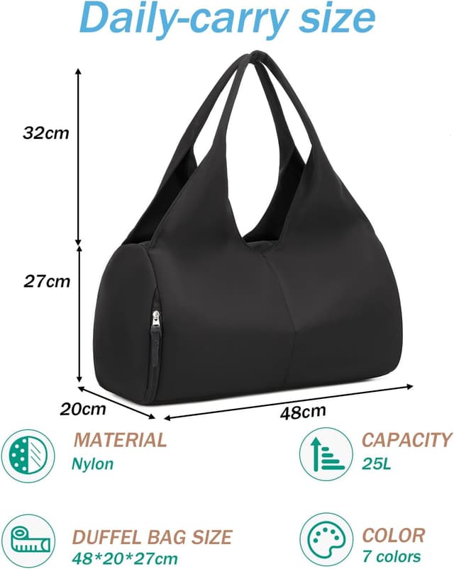 Detalle 2 de BlesMaller Sporttasche 48 x 20 x 27 cm