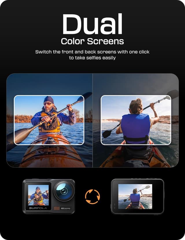 Thumbnail 4 de Surfola SF630 Cámara Deportiva 4K 60FPS