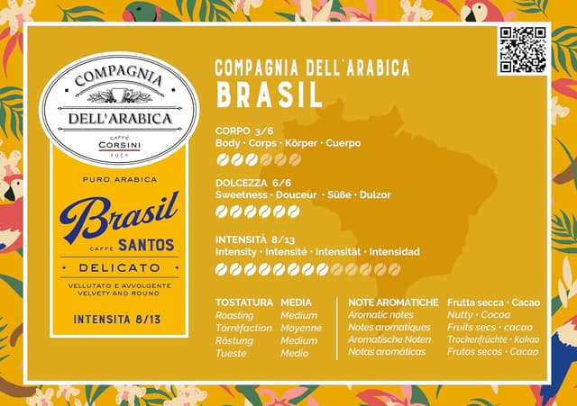 Detalle 2 de Caffè Corsini ☕️ Set 30 Cápsulas Nespresso Arábica Sabores