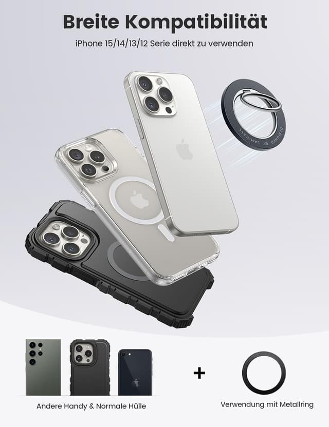 Thumbnail 5 de Lamicall MagSafe Ring 4,5 mm