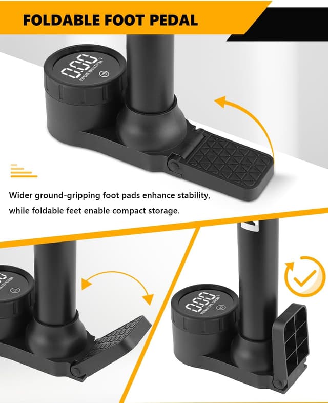 Thumbnail 5 de VOGORA Bomba Bicicleta 160 PSI