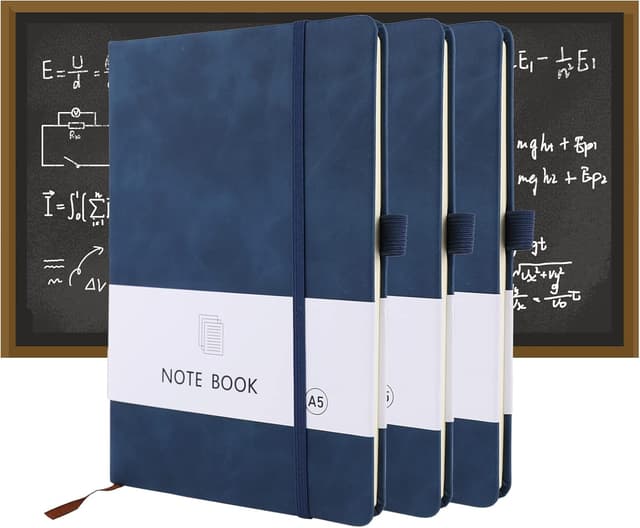 Thumbnail 4 de A5 Notebook PU Leather Journal 200 Pages 📒