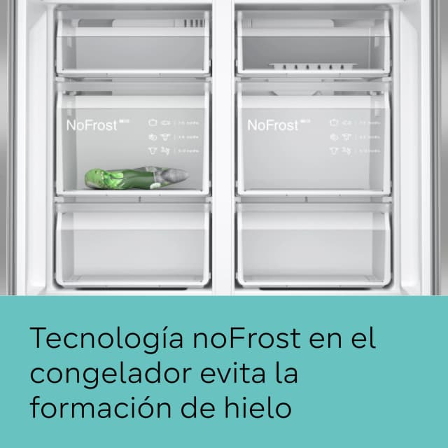 Detalle 2 de Siemens KF96NVPEA frigorífico americano No Frost