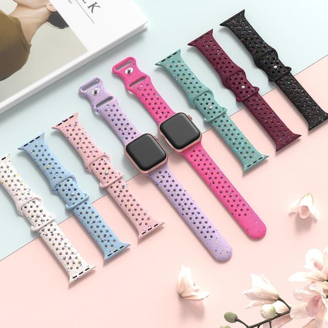 Detalle de Unbeinst Sport Straps silicone replacement bands for Apple Watch (38/40/41mm, Ultra/Ultra 2, Series 1–10, SE)