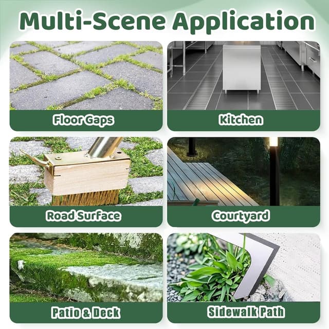 Thumbnail 6 de 60" Patio weed remover tool with long handle