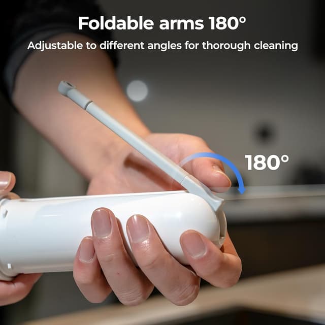 Detalle de Omlite Large Capacity Portable Travel Bidet (400ml) – electric handheld rinse bottle with 3 pressure levels, IPX7