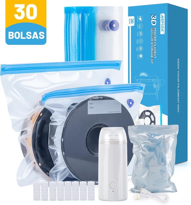 Thumbnail 1 de AGPTEK Bolsas para filamento 3D 30 unid