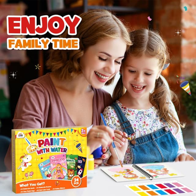 Thumbnail 6 de ZMLM 24 Water Coloring Books for Kids 🎨