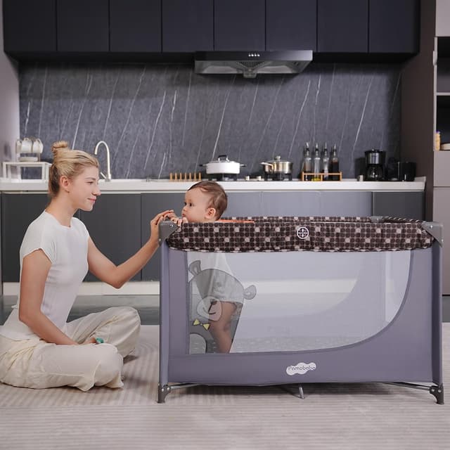 Detalle de Pamo Babe Portable Crib 33 lb