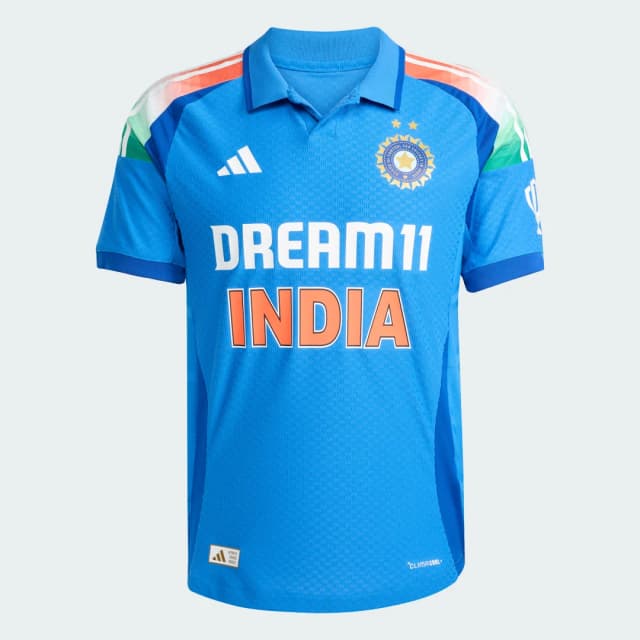 Detalle de Adidas Camiseta India Cricket ODI