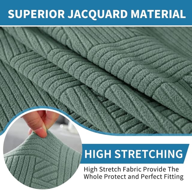 Thumbnail 3 de Ystyle Funda Sofá 2 Asientos Verde