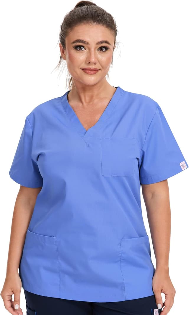 Thumbnail 2 de JONATHAN UNIFORM Women Tunic Scrub Top with 3 Pockets