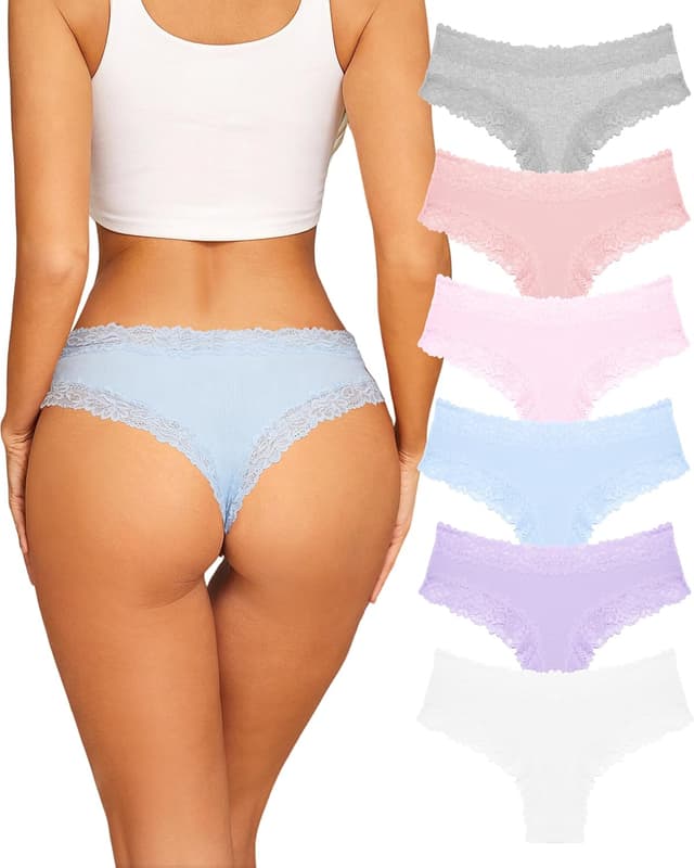 Thumbnail 5 de Sth Big Womens Cotton Underwear 6 Pack