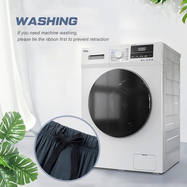 Detalle de BAMBOO COOL Men’s Lounge Sleep Shorts with Pockets (2-Pack)