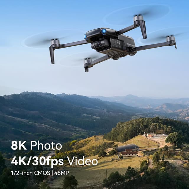 Detalle 2 de Ruko U11MINI 4K drone with camera (3-axis gimbal, EIS, 4K/30fps video)